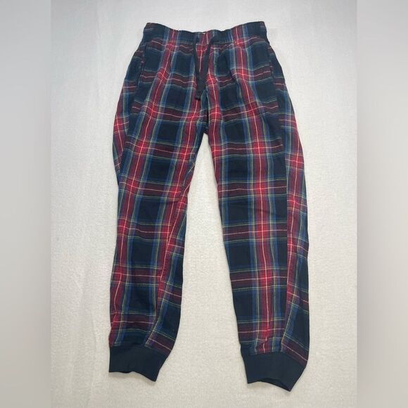 Abercrombie & Fitch Other - Abercrombie & Fitch Plaid Flannel Sleep Lounge Pants XS Red Blue Jogger